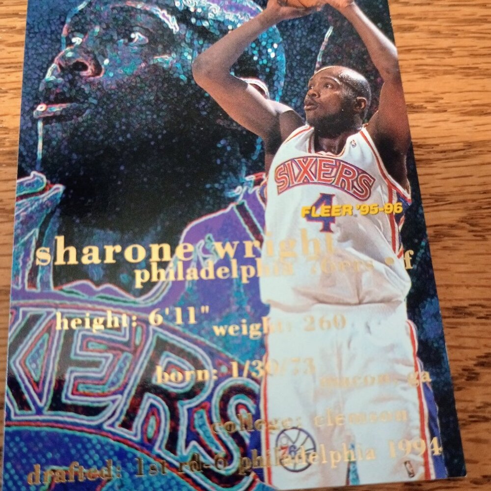 Sharone Wright Philadelphia 76ers #140